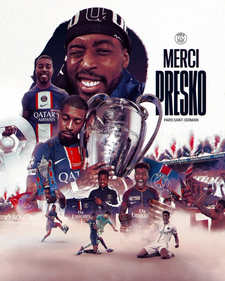 告别!记者:巴黎将在对阵朗斯赛后致敬金彭贝