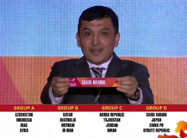 MK体育在线-U20亚洲杯抽签：国青与沙特日本吉尔吉斯斯坦同组